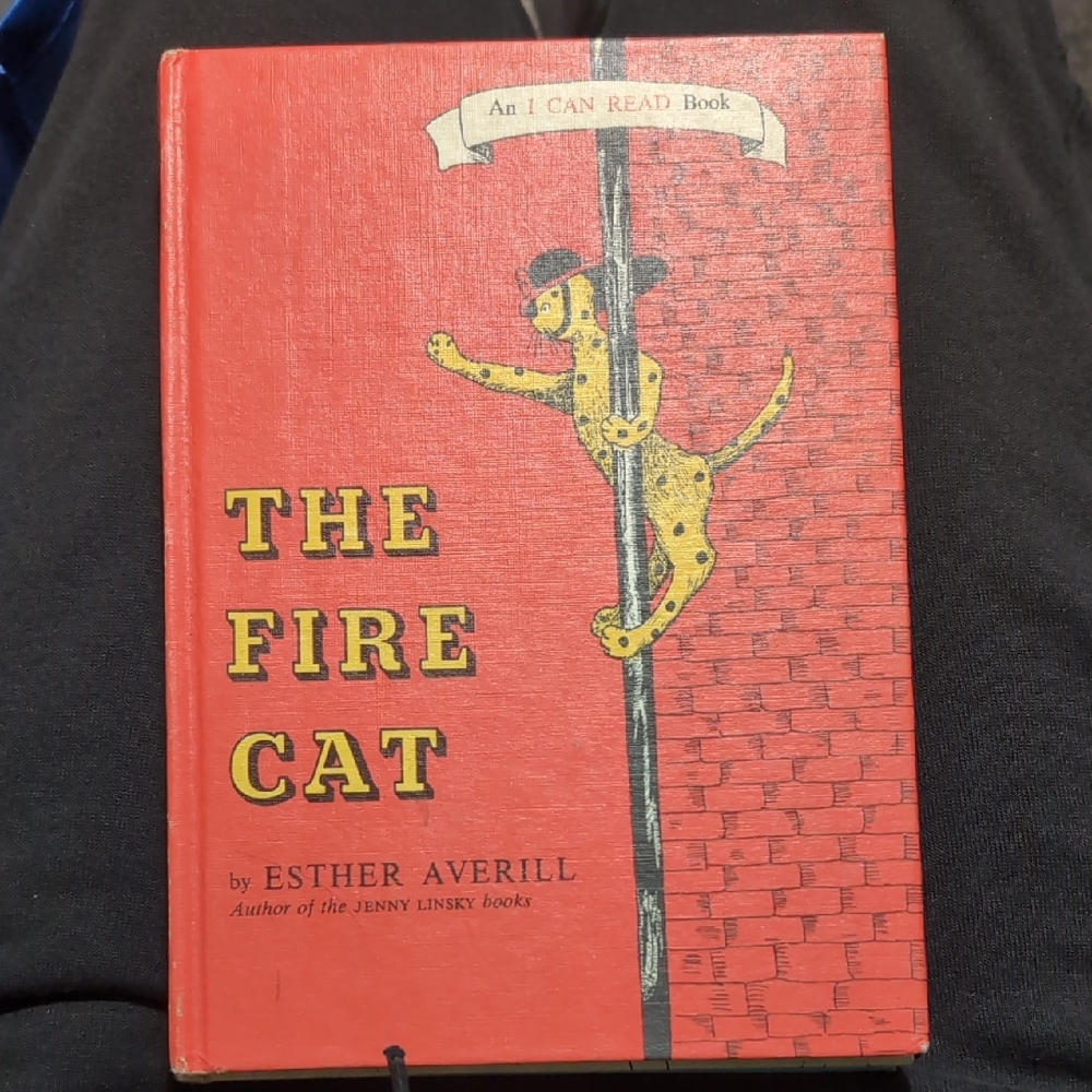 $1 With AnyBundle The Fire Cat by Esther Averill - Classic Red Hardcover